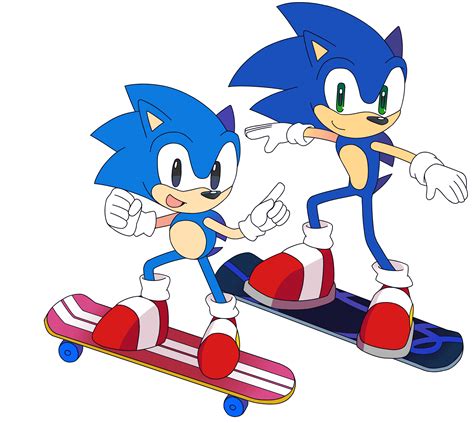 Does Sonic have servers on roller skates?