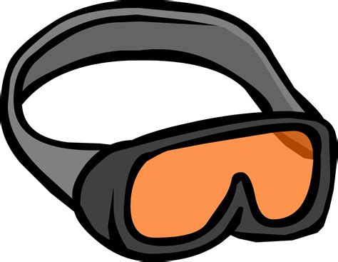 Why do sports players wear ski goggles?