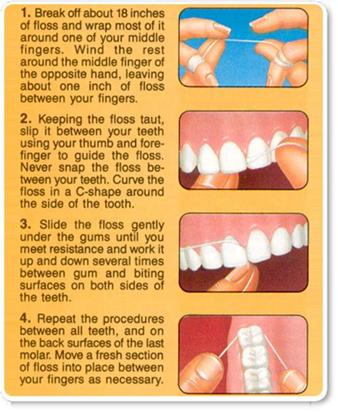 Do I press against teeth or gums when flossing?