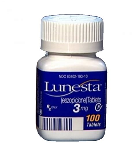 Can I dissolve Lunesta in water?