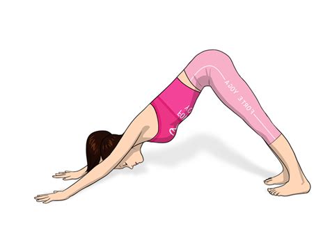 How do you know if you're doing downward dog correctly?