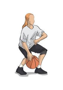 What do dribbling techniques aim in basketball?